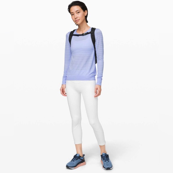 Lululemon “Breeze By” Long Sleeve Top in Lavender Dusk - Picture 4 of 13